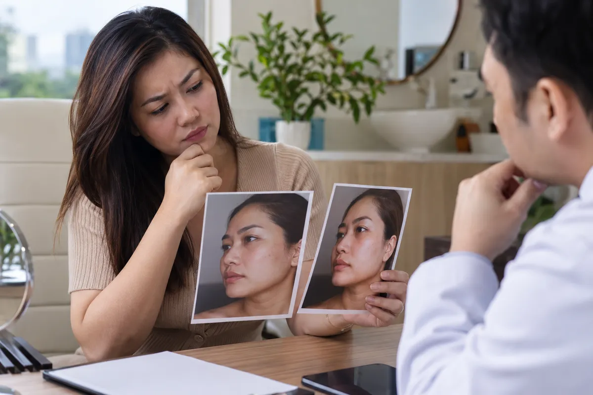 Cosmetic Surgery Before and After Photos Before-and-After Photos: The Comparison Trap to Avoid